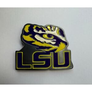 LSU Tigers College Football Belt Buckle NOS